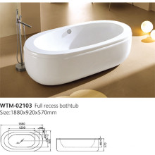 Overflow Bathtub Freestanding Bathtub Wtm-02103
